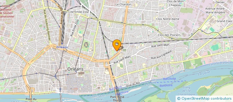 localisation de l'entreprise MONSIEUR NASSIM ABOU-ABBAS  ORLEANS