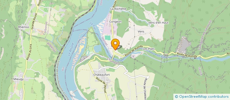 localisation de l'entreprise MONSIEUR NASSIM AFKIR  SEYSSEL