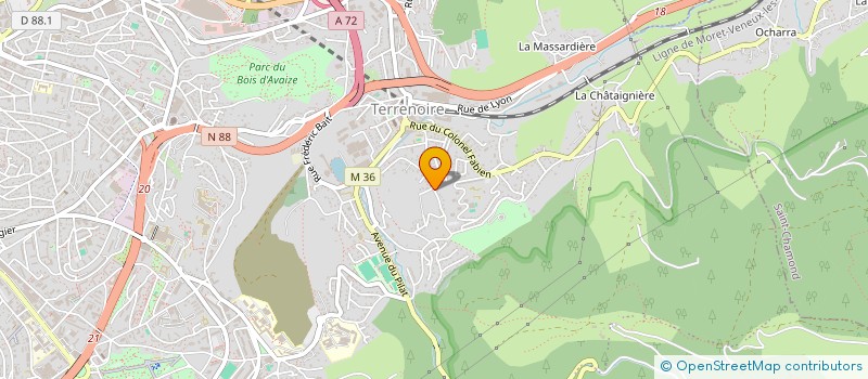 localisation de l'entreprise MONSIEUR NASSIM AGABA  SAINT-ETIENNE