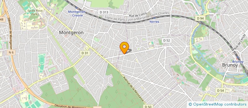 localisation de l'entreprise MONSIEUR NASSIM AIT SAHEL  YERRES