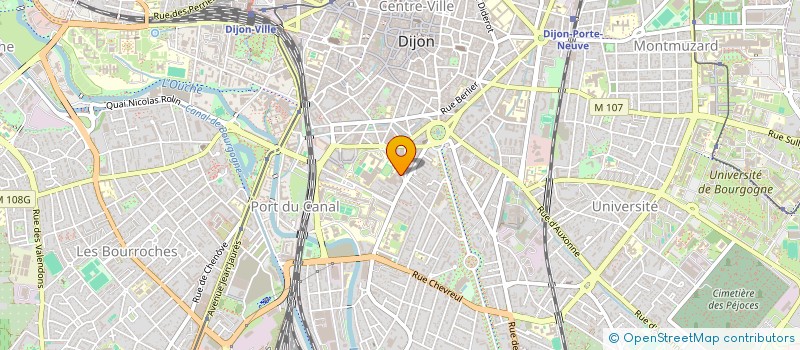 localisation de l'entreprise MONSIEUR NASSIM ALAOUI à DIJON