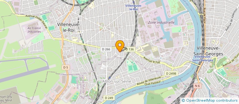 localisation de l'entreprise MONSIEUR NASSIM AMOURI  VILLENEUVE-LE-ROI