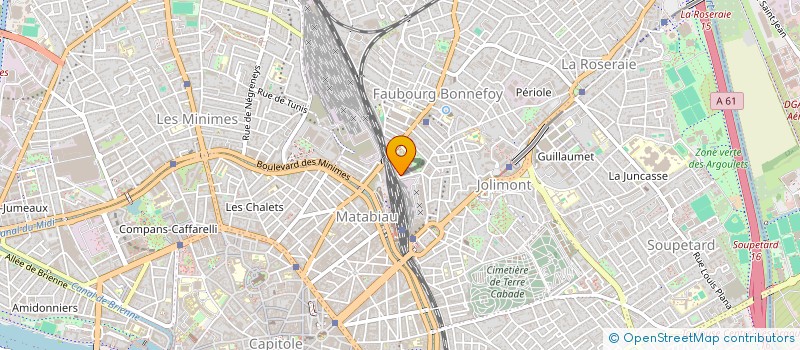localisation de l'entreprise MONSIEUR NASSIM AMZIL  TOULOUSE