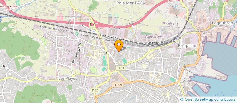 localisation de l'entreprise MONSIEUR NASSIM AOUA  LA SEYNE-SUR-MER