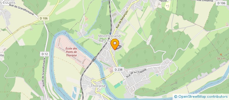 localisation de l'entreprise MONSIEUR NASSIM AOUN  OSSELLE-ROUTELLE