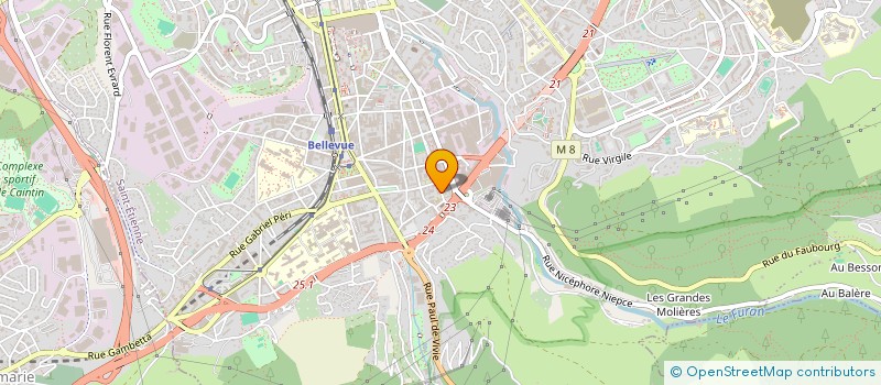 localisation de l'entreprise MONSIEUR NASSIM AYAD  SAINT-ETIENNE