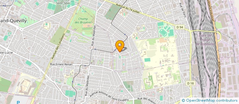 localisation de l'entreprise MONSIEUR NASSIM BAAZIZ  SOTTEVILLE-LES-ROUEN