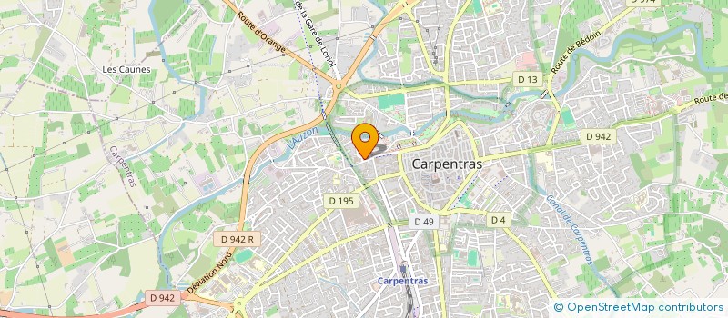 localisation de l'entreprise MONSIEUR NASSIM BACHA  CARPENTRAS