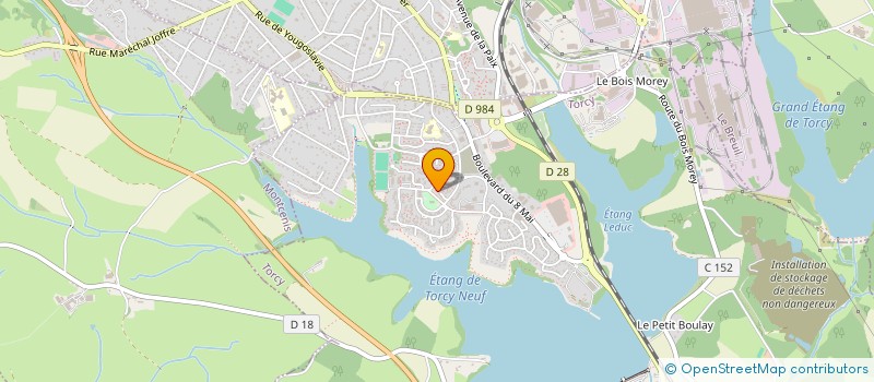 localisation de l'entreprise MONSIEUR NASSIM BACHIR  TORCY