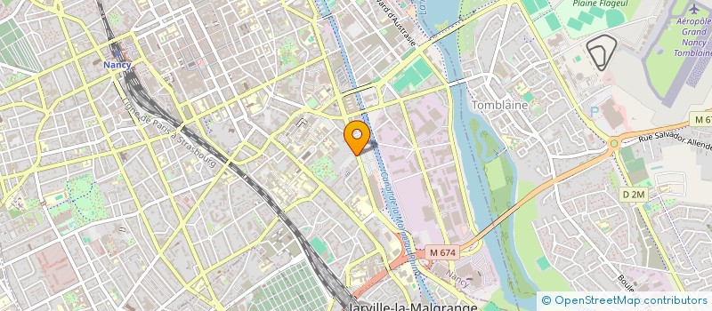 localisation de l'entreprise MONSIEUR NASSIM BEDAR  NANCY