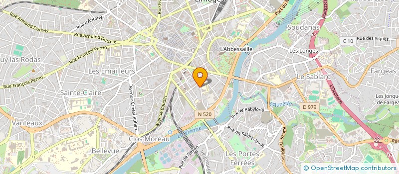 localisation de l'entreprise MONSIEUR NASSIM BELARBI à LIMOGES
