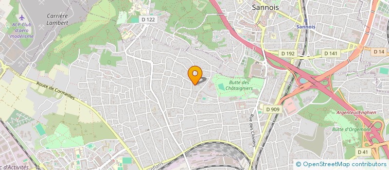 localisation de l'entreprise MONSIEUR NASSIM BEN RAHOU  ARGENTEUIL