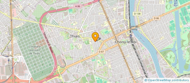 localisation de l'entreprise MONSIEUR NASSIM BEN SSAID  THIAIS