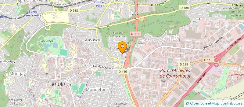 localisation de l'entreprise MONSIEUR NASSIM BENHOUIDGA à ORSAY