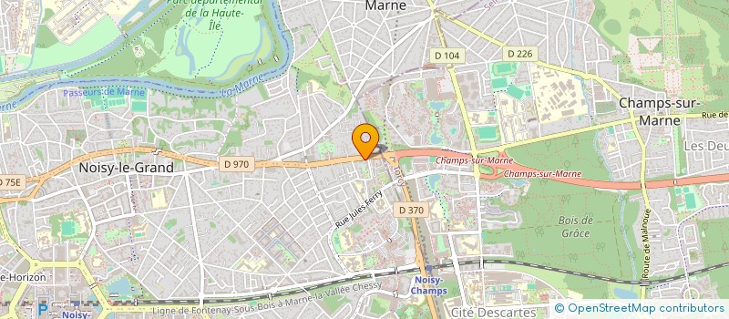 localisation de l'entreprise MONSIEUR NASSIM BESSAA  NOISY-LE-GRAND