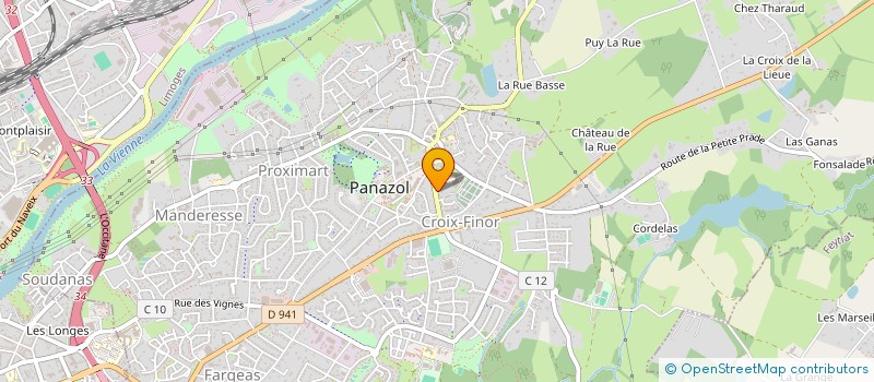 localisation de l'entreprise MONSIEUR NASSIM BESSAID à PANAZOL