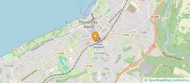 localisation de l'entreprise MONSIEUR NASSIM BIDEL à THONON-LES-BAINS