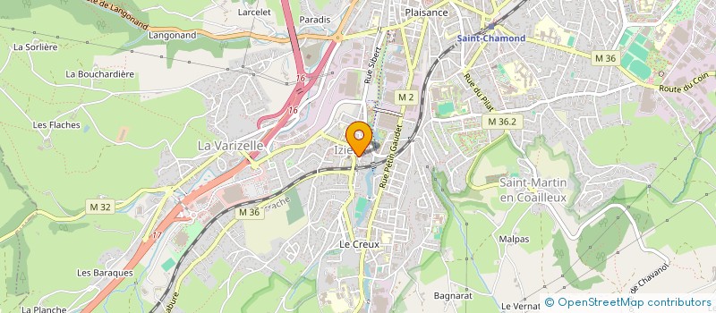 localisation de l'entreprise MONSIEUR NASSIM BOUCHEROUF  SAINT-CHAMOND