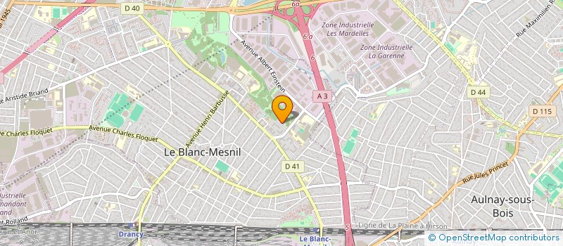 localisation de l'entreprise MONSIEUR NASSIM BOUDRISSI NASSIM à LE BLANC-MESNIL