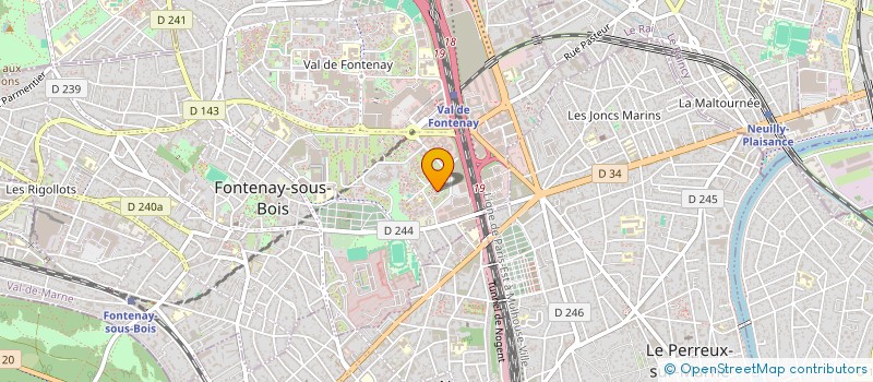 localisation de l'entreprise MONSIEUR NASSIM BOUGHAZI à FONTENAY-SOUS-BOIS
