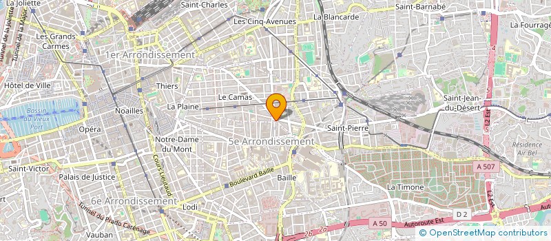 localisation de l'entreprise MONSIEUR NASSIM BOUNAB à MARSEILLE