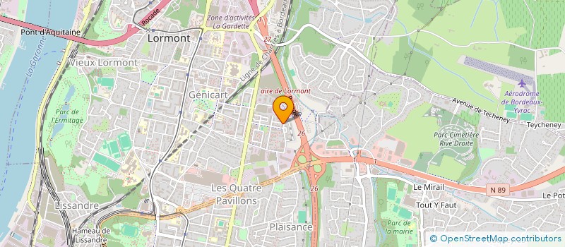 localisation de l'entreprise MONSIEUR NASSIM BOUNENNI à LORMONT