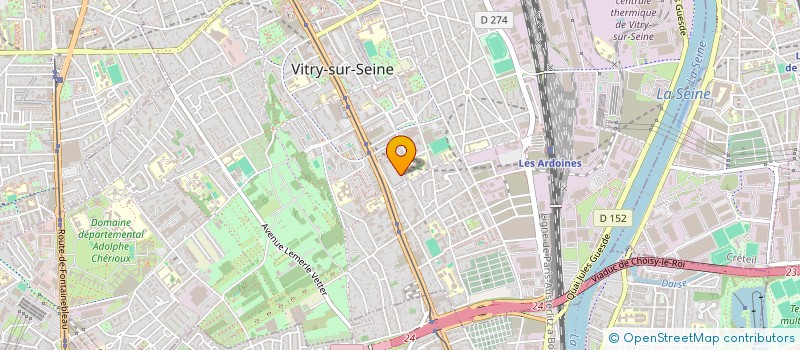 localisation de l'entreprise MONSIEUR NASSIM BOUTRAHI  VITRY-SUR-SEINE