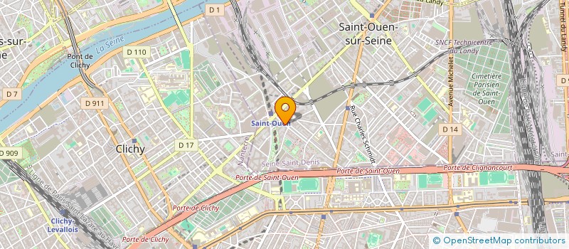 localisation de l'entreprise MONSIEUR NASSIM BOUZIDANE à SAINT-OUEN-SUR-SEINE