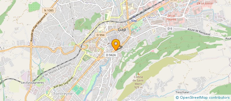 localisation de l'entreprise MONSIEUR NASSIM CHENOUFI  GAP