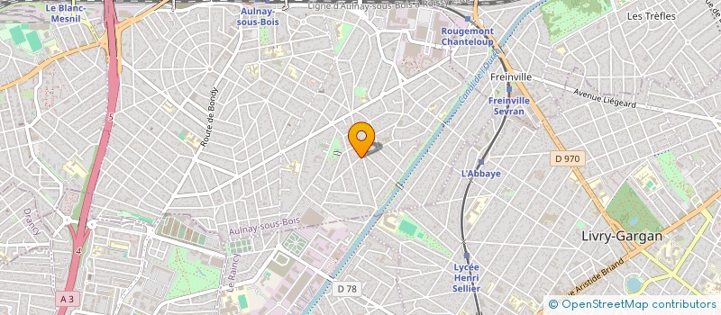 localisation de l'entreprise MONSIEUR NASSIM CHERMAK à AULNAY-SOUS-BOIS