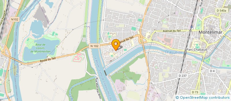 localisation de l'entreprise MONSIEUR NASSIM CHOUDER  MONTELIMAR