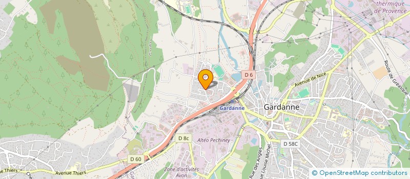 localisation de l'entreprise MONSIEUR NASSIM DALMAT à GARDANNE