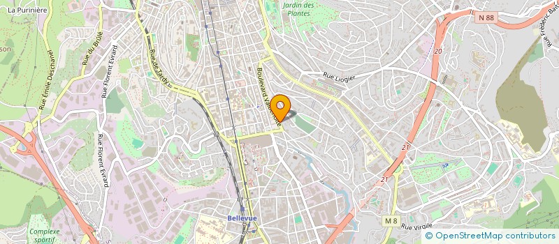 localisation de l'entreprise MONSIEUR NASSIM DJEMAI  SAINT-ETIENNE