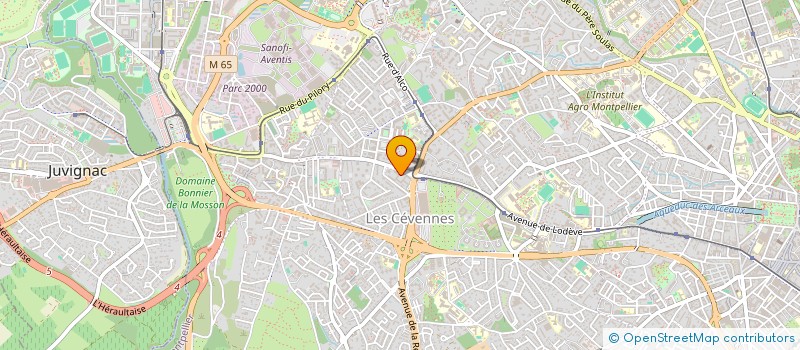 localisation de l'entreprise MONSIEUR NASSIM DRIDI à MONTPELLIER