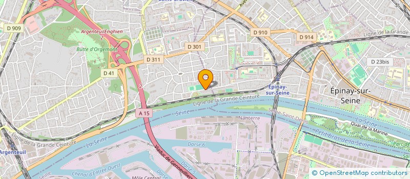 localisation de l'entreprise MONSIEUR NASSIM DRIF  ARGENTEUIL