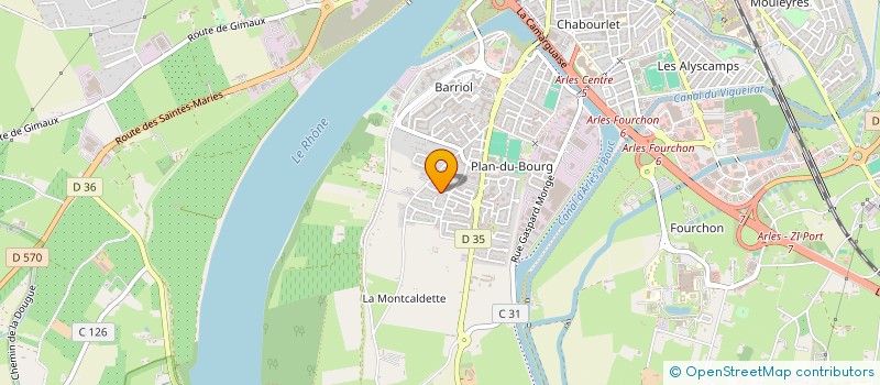 localisation de l'entreprise MONSIEUR NASSIM EBNAMAR  ARLES