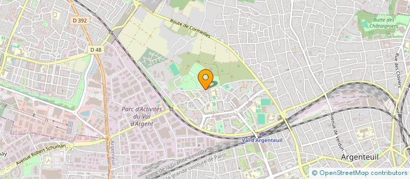 localisation de l'entreprise MONSIEUR NASSIM EL GARF  ARGENTEUIL