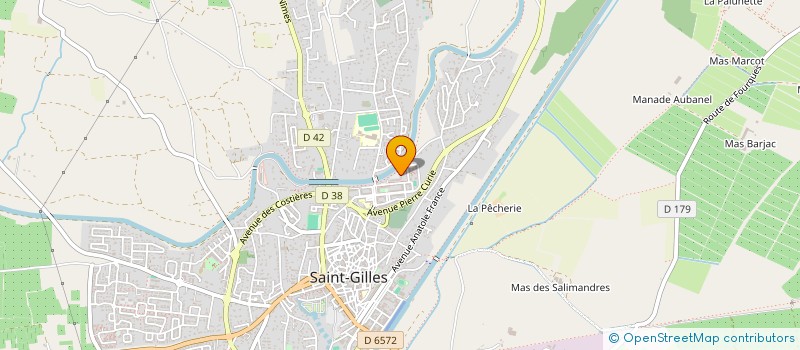 localisation de l'entreprise MONSIEUR NASSIM EL GHADDAR  SAINT-GILLES