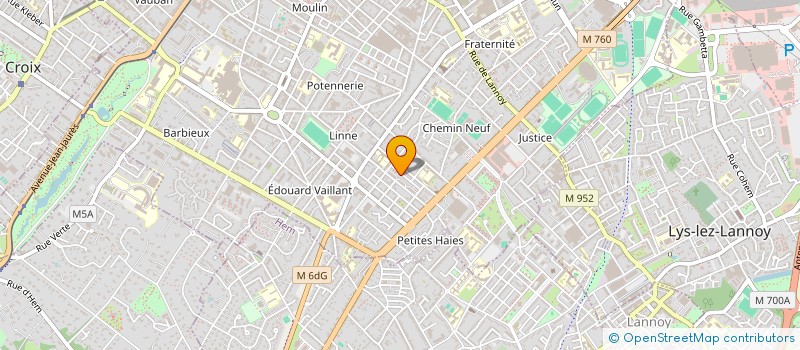 localisation de l'entreprise MONSIEUR NASSIM EL GHAZY  ROUBAIX