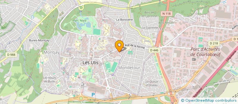 localisation de l'entreprise MONSIEUR NASSIM EL GUERAINAT à LES ULIS