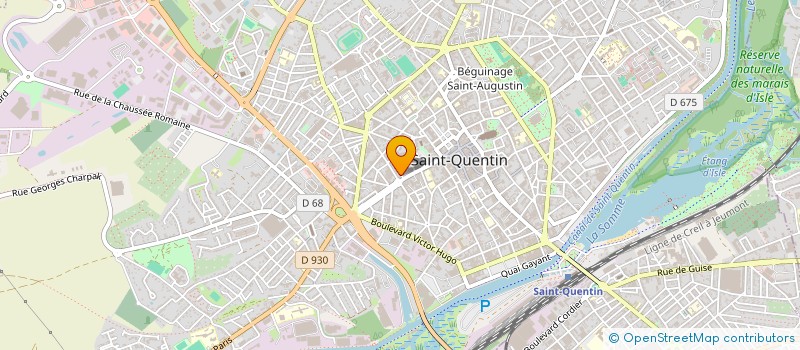 localisation de l'entreprise MONSIEUR NASSIM EL KARKOUB à SAINT-QUENTIN