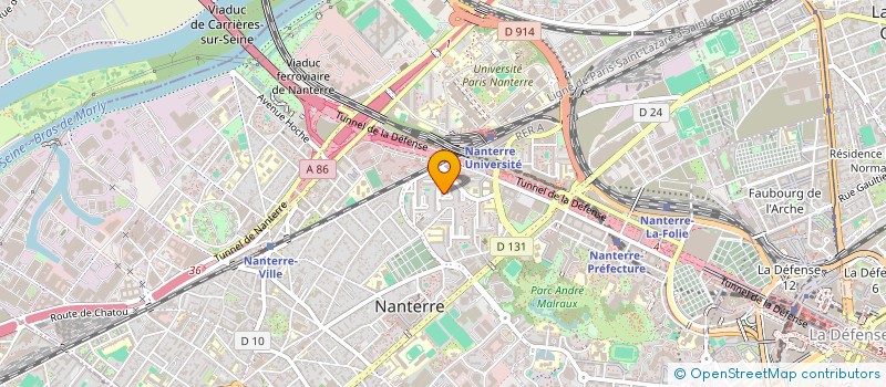 localisation de l'entreprise MONSIEUR NASSIM EL KECHAI à CLAMART