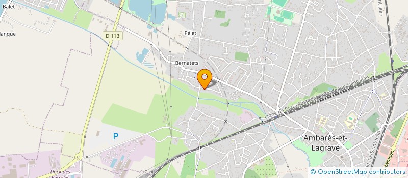 localisation de l'entreprise MONSIEUR NASSIM EL MOUMIN  CARBON-BLANC