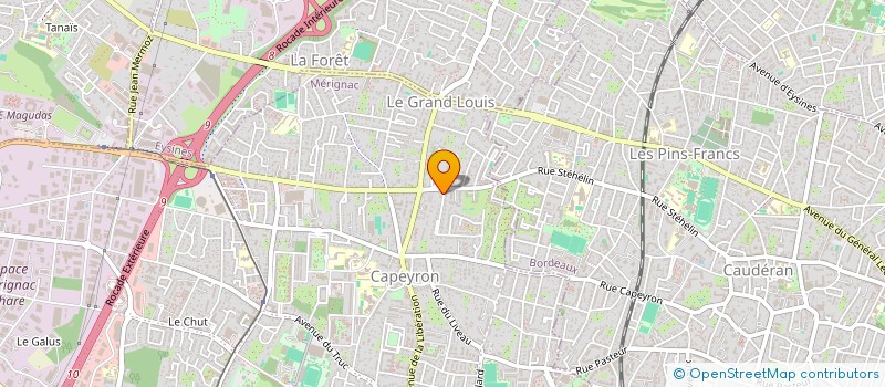 localisation de l'entreprise MONSIEUR NASSIM ELAOUNI  MERIGNAC