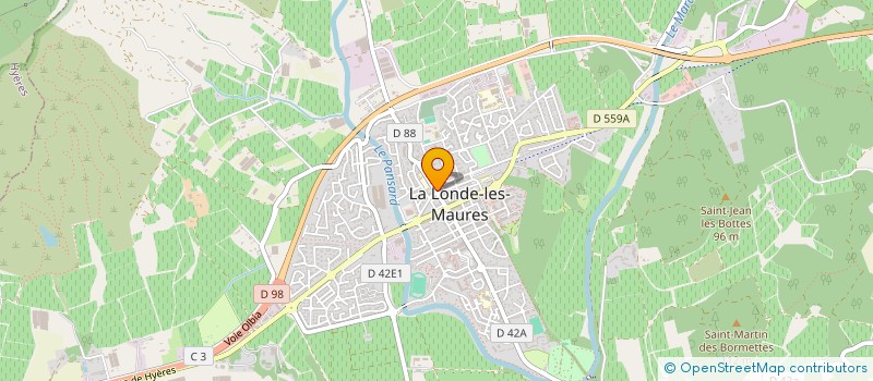 localisation de l'entreprise MONSIEUR NASSIM FAHEM  LA LONDE-LES-MAURES