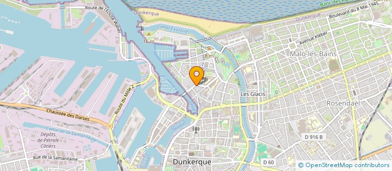 localisation de l'entreprise MONSIEUR NASSIM FARHI  DUNKERQUE