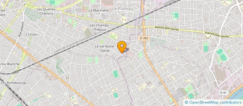 localisation de l'entreprise MONSIEUR NASSIM FERHI  SARTROUVILLE