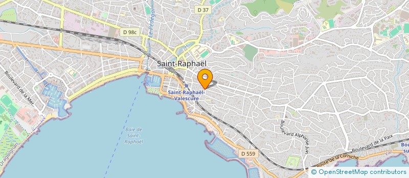 localisation de l'entreprise MONSIEUR NASSIM GHARZOULI  SAINT-RAPHAEL