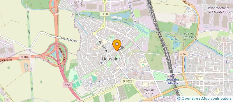 localisation de l'entreprise MONSIEUR NASSIM HADDOU  LIEUSAINT