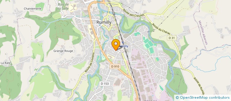 localisation de l'entreprise MONSIEUR NASSIM HADJI  RUMILLY